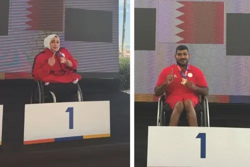 البحرين تحتفل بذهبيتين في دورة الألعاب البارالمبية الشاطئية في تركيا