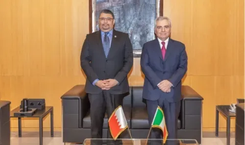 وزير شؤون الكهرباء والماء يلتقي بكبرى الشركات الإيطالية في مجالات الطاقة المتجددة وكفاءة الطاقة