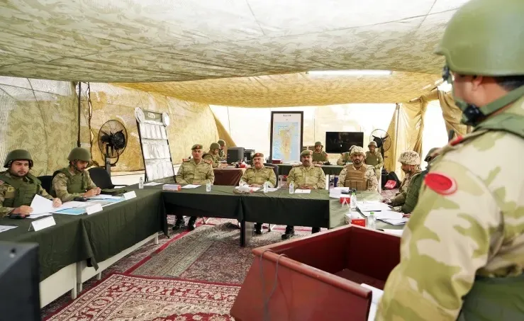 National Guard Staff Director inspects drill