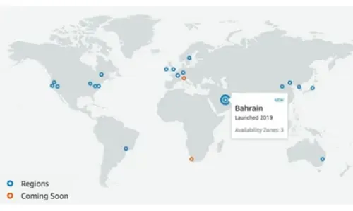 أمازون ويب سيرفيسز (AWS) تطلق مناطقها في البحرين
