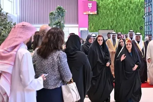 صاحبة السمو الملكي الأميرة سبيكة تفتتح معرض البحرين الدولي للحدائق