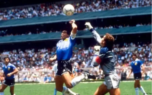 Maradona’s ‘Hand of God’ ball heads to US auction