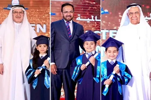 أطفال روضة النور ينتقلون إلى الصف الأول