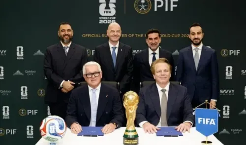 صندوق الاستثمارات العامة يصبح داعماً رسمياً لبطولة كأس العالم FIFA 2026