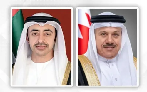 مناقشة العلاقات البحرينية الإماراتية