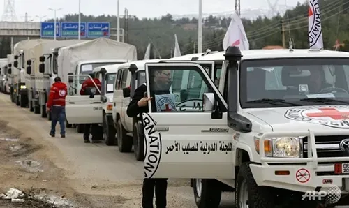 محادثات لإجلاء مدنيين من بلدة سورية محاصرة