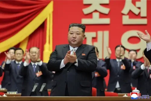 حزب العمال في كوريا الشمالية يعيد انتخاب كيم جونغ أون