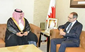 Justice minister receives UK ambassador