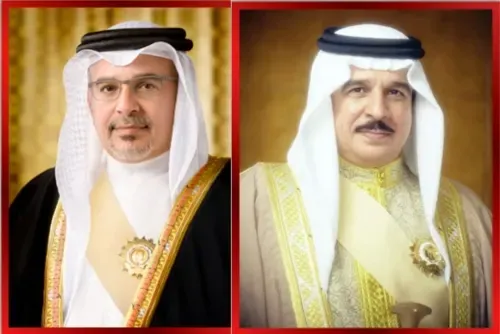 سمو ولي العهد رئيس مجلس الوزراء يهنئ جلالة الملك المعظم بمناسبة العيد الوطني وذكرى تولي جلالته مقاليد الحكم