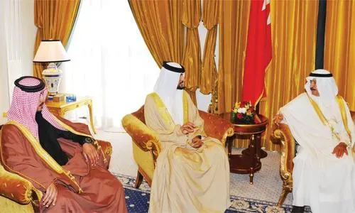 رئيس الوزراء يستقبل سمو الشيخ ناصر وسمو الشيخ خالد