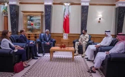 HH Shaikh Nasser receives Egyptian Ambassador