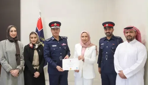 مركز الحبس الاحتياطي يحصل على شهادة مكان العمل الصحي من المستوى الماسي