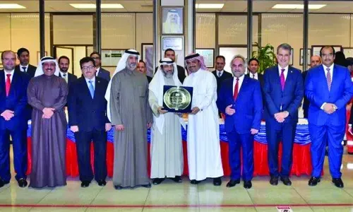 شركة الخليج لصناعة البتروكيماويات (جيبك) تحتفل بإنجاز مالي جديد