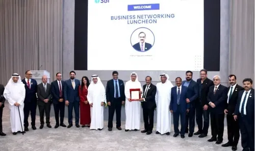 جمعية البحرين والهند تستضيف رئيس مجلس إدارة بنك الدولة الهندي في لقاء أعمال رفيع المستوى
