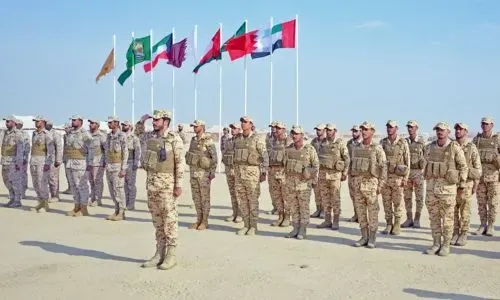 قوة دفاع البحرين تشارك في تمرين خليجي مشترك في الكويت