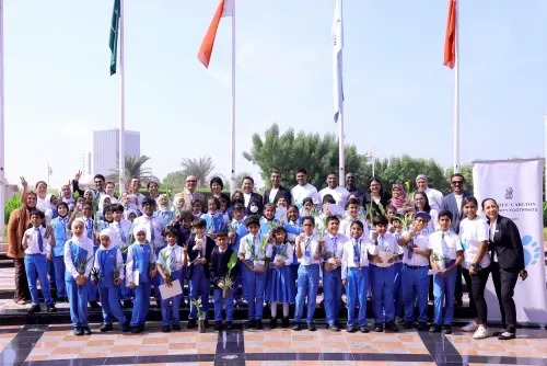 50 Al Noor School students make recycling trip to Ritz-Carlton Hotel