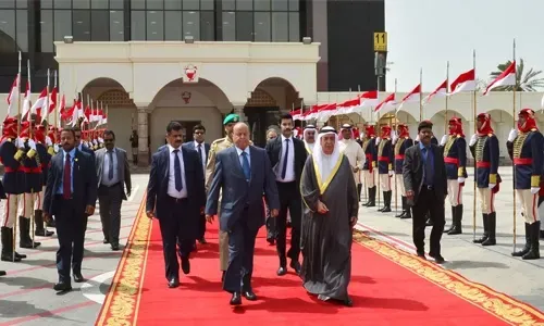 Yemeni president concludes Bahrain visit