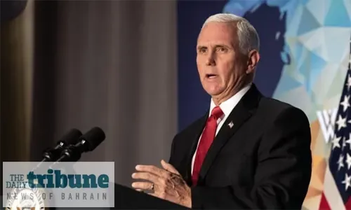 Stand strong against Iran: US Vice President Pence