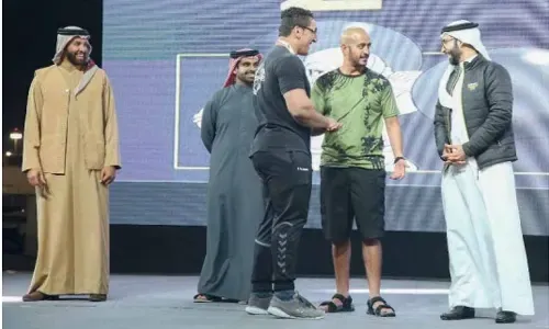 سلمان سالم يحرز لقب أقوى رجل بحريني