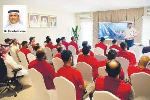 شركة دلمون للدواجن تنظم محاضرة توعوية حول السلامة المرورية