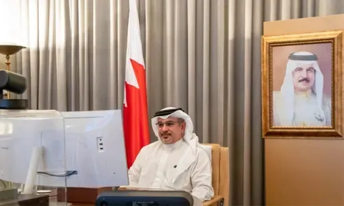 سمو ولي العهد رئيس مجلس الوزراء يعقد اجتماعاً عن بُعد مع رئيس مجلس إدارة شركة الصين الوطنية للأدوية (سينوفارم)