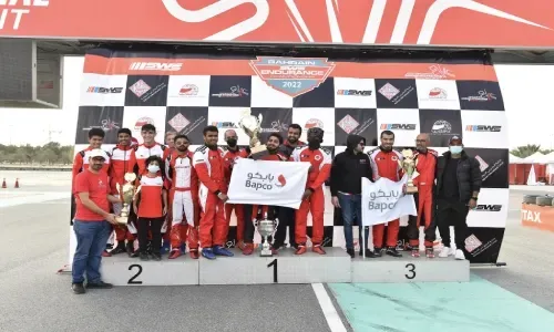 فرق بابكو تحقق الفوز الإجمالي وتكتسح فئات السباق الثلاث في بطولة البحرين للكارتينج للتحمل