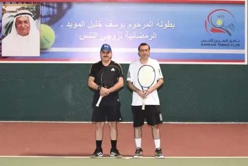 Al Dawani-Al Bahraini to meet Al Mahmood-Choi for doubles title