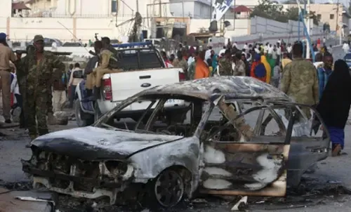 ارتفاع حصيلة قتلى تفجيرات مقديشو إلى 14 شخصاً