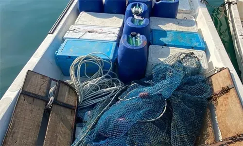 Four held for using illegal trawling nets in Bahrain