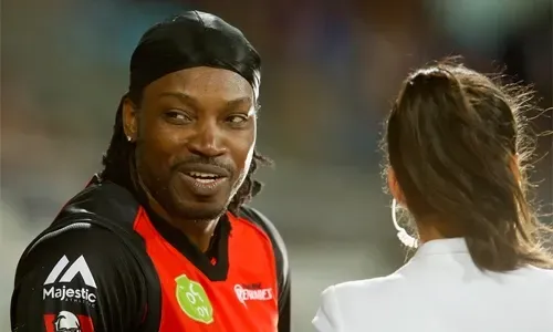 Gayle avoids suspension over interview