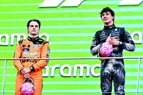 Antonelli wins in Japan to become youngest F1 championship leader