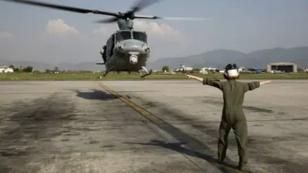 Major search for US chopper missing in quake-hit Nepal