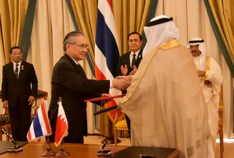 التعاون الاقتصادي ركيزة أساسية في العلاقات بين البحرين وتايلاند