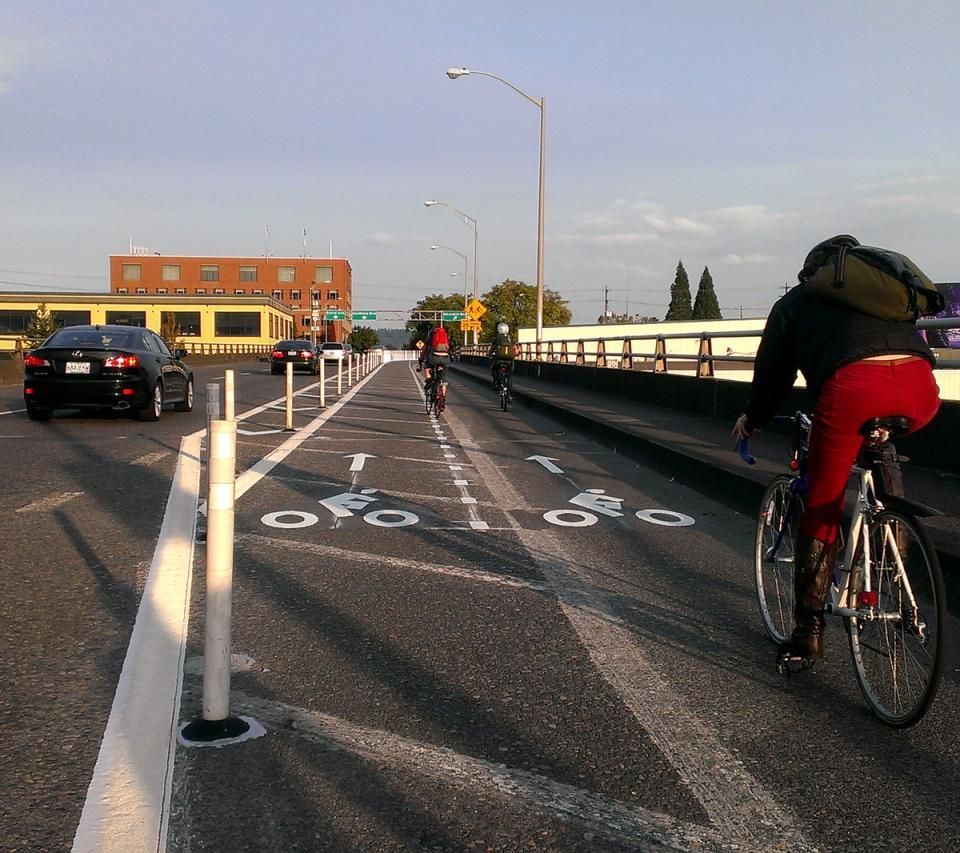 A Cycling Lane Pilot Opens Along the Budaiya Highway